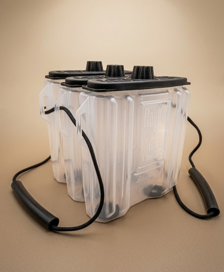BruKon "Tower 36" 3 Pack Paint Brush Cleaner & Storage – x 12