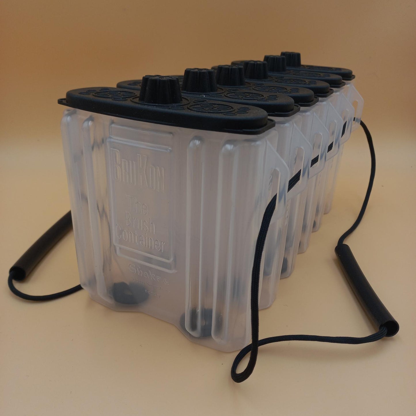 BruKon Single Unit Pallet – Bulk Paint Brush Cleaning & Storage Containers (648 Singles)