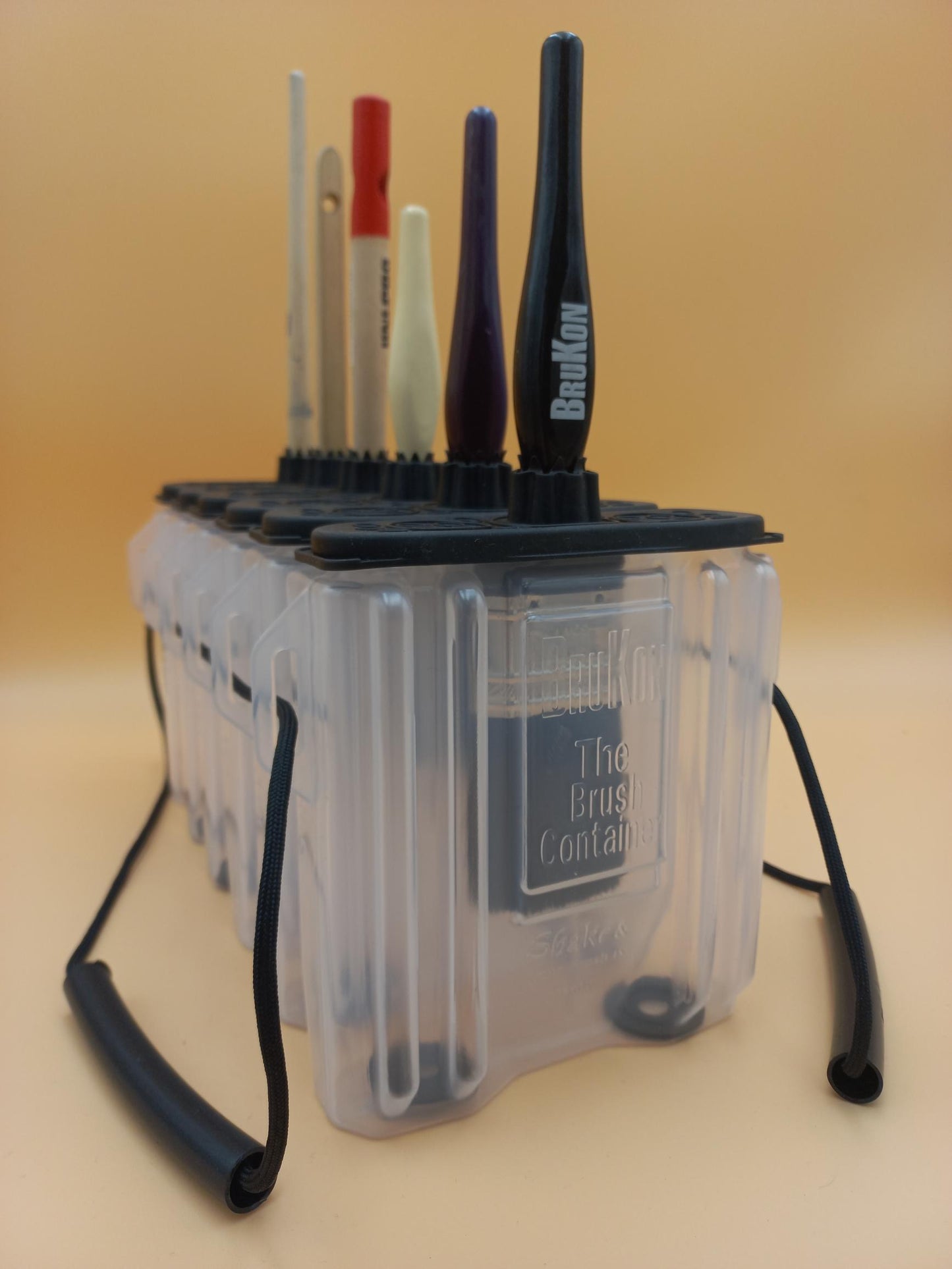 BruKon Trade 6 Pack Pallet – Bulk Paint Brush Cleaning Containers (108 'Six Packs')