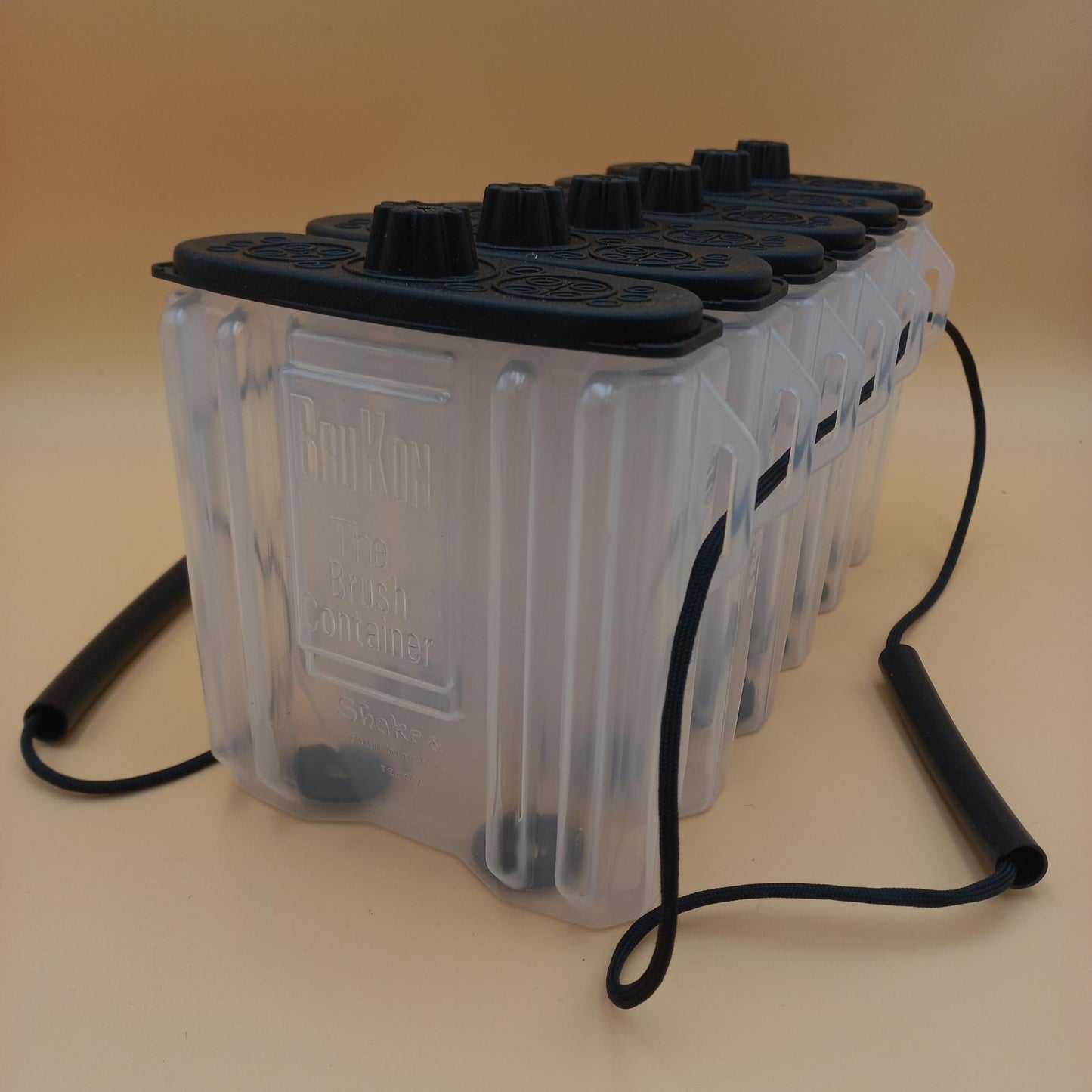 BruKon Trade 6 Pack Pallet – Bulk Paint Brush Cleaning Containers (108 'Six Packs')