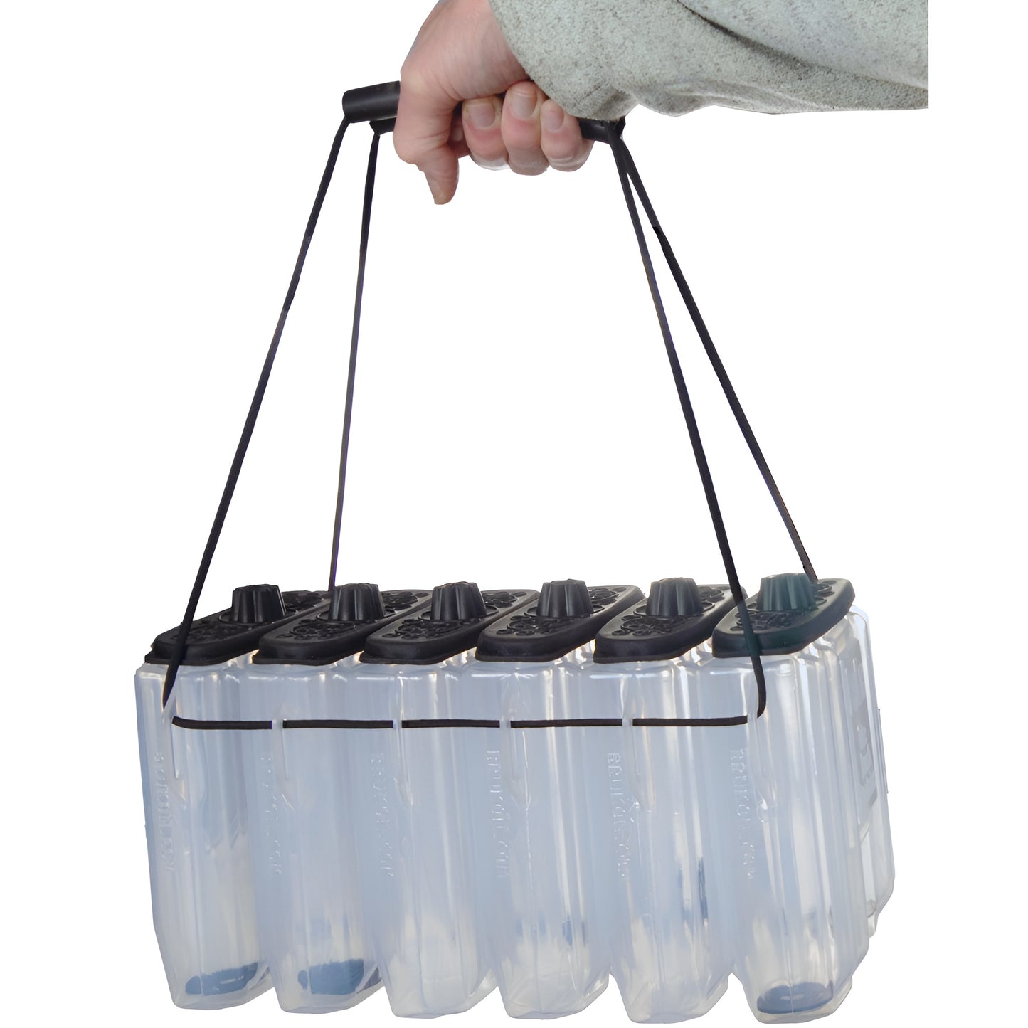 BruKon 6-Pack Carry Handles with Grabbers – Easy Transport