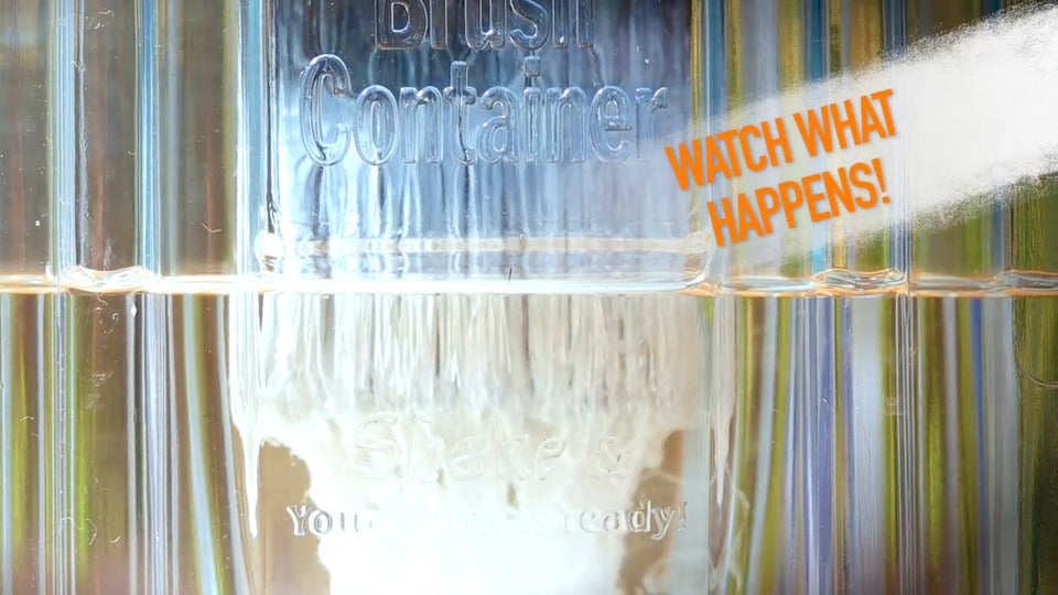 Single BruKon cleaner with storage