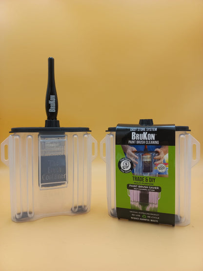 BruKon Single Unit Pallet – Bulk Paint Brush Cleaning & Storage Containers (648 Singles)