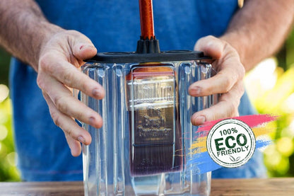 BruKon Single Unit Pallet – Bulk Paint Brush Cleaning & Storage Containers (648 Singles)