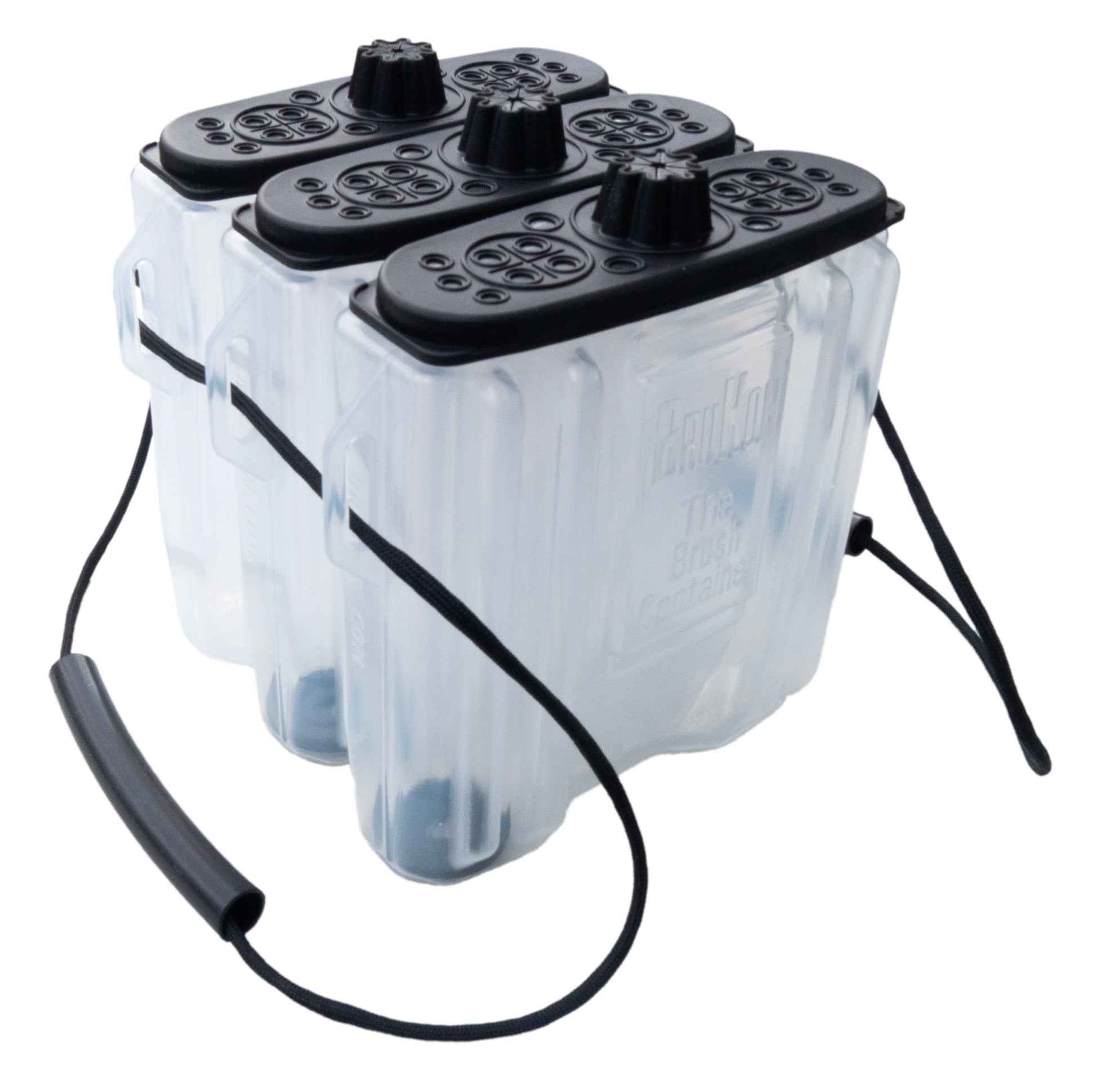 3-in-1 paint brush cleaner pack with handle