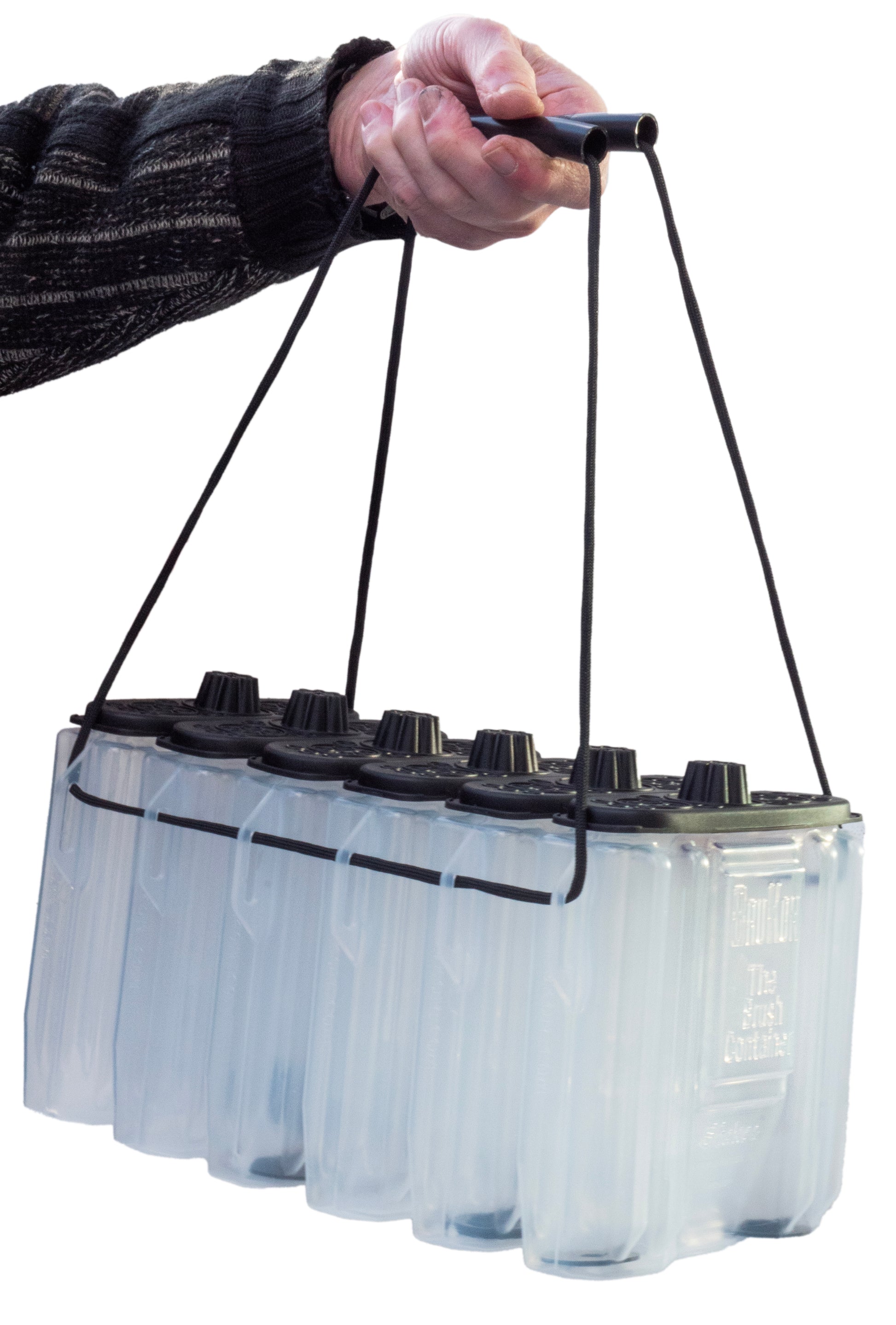 6-pack BruKon handles for easy transport