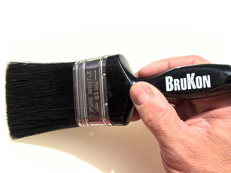 BruKon 63mm boar bristle paint brush