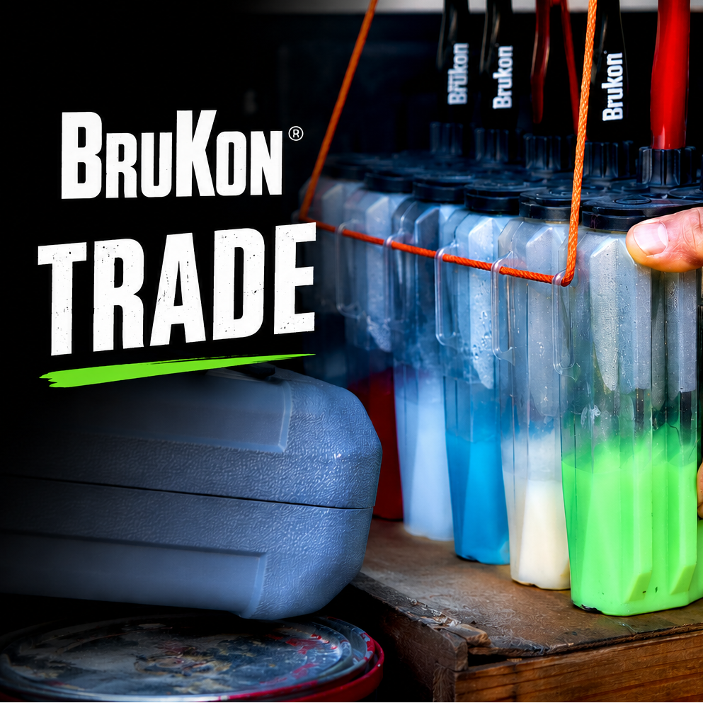Trade Six Pack – Clean 6 Brushes at Once - with Free Carry Handle